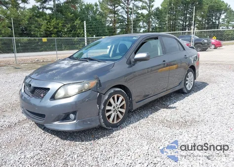 2009 Toyota Corolla S z USA, uszkodzony, nr VIN 2T1BU40E29C145656